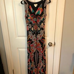 Maxi dress from Anthropologie